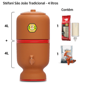 Filtro São João - 4 litros - 1 vela