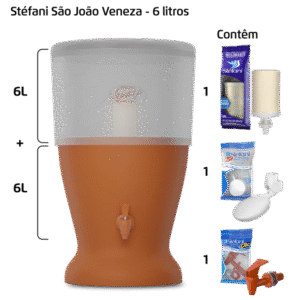 Filtro Veneza - 6 litros - 1 vela